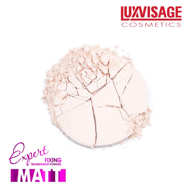 Luxvisage Finishing Mattifying Transparent Fixing Powder Expert Matt for All