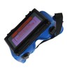MUNEFE Welding Goggles, Welder Eye Protective Glasses, Auto Darkening Welding