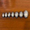 FANGBLUE Egg Shape Lead Fishing Sinker 3/8oz (10g) Oval Drop