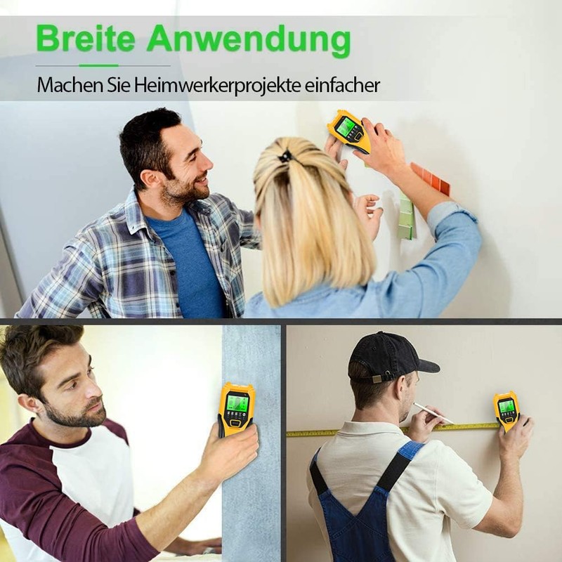 Stud Finder Wall Scanner 5 in 1 Multifunctional Upgraded Smart