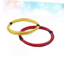Abaodam 2sets Guitar Wire 22awg Vintage Cloth Push-Back Wire for Pickup Guitar Supplies 2pieces*2