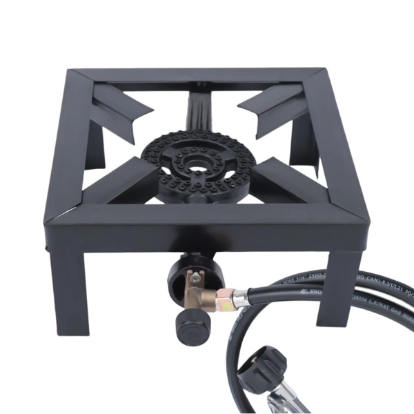 Unbranded Single Burner Gas Stove Outdoor BBQ Propane Cooker Picnic