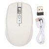 Wireless Mouse, Dual Mode Portable Ergonomic Wireless Mouse with Receiver,