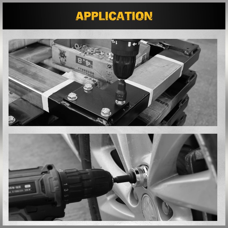 ELEAD 47-Piece Magnetic Nut Driver & Screwdriver Bit Set -