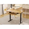 Claiks Standing Desk with Keyboard Tray, Standing Desk Adjustable Height,