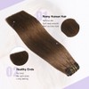Sindra Clip in Hair Extensions Real Human Hair 140G Thick