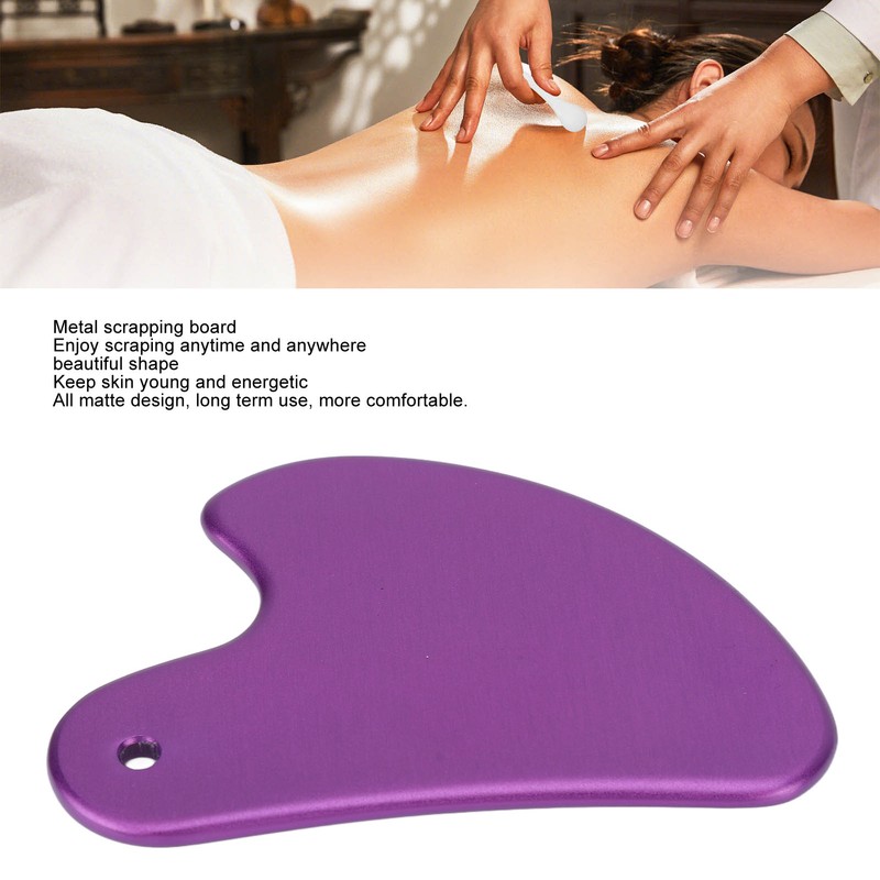Scraping Board Aluminum Alloy Guasha Facial Tool Whole Body General