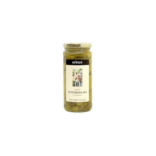 Pepperoncini Imported (krinos) 1lb
