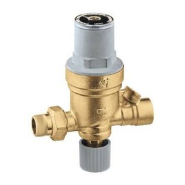 Caleffi 553549A AutoFill Automatic Boiler Fill Valve, Pressure Indicator, Sweat Inlet by 1/2-Inch