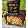 Trader Joe's 2 Pack Trader Joe's Organic Garlic Naan Crackers