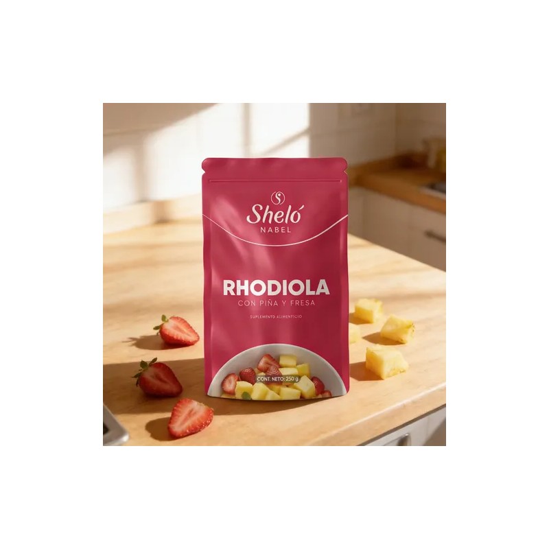 Rhodiola Sheló Nabel Sabor Fresa Piña 250g
