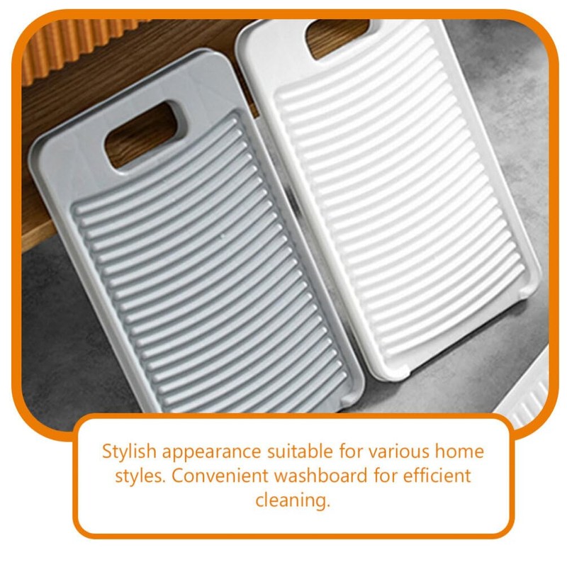 Ciieeo Large Washboard for Laundry Hand Washing Clothes Tool Portable