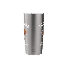 Thanksgiving Turkey Trot Running Outfit Funny Costume Gear Stainless Steel Insulated Tumbler