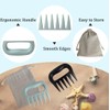 2PCS Sand Scoop with Shovel Sand,Flea Rake with Beach Mesh