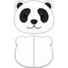 SIIXU Cute Animal Shaped Notebooks, 4 Pack A5 Lined Journal,
