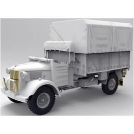 Gekko Model GEC35GM0071 1/35 WWII British Army 30-cwt 4x2 GS Truck Open Cab Plastic Model