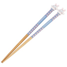 Skater (Skater) Painted Chopsticks 21 cm with Mascot, Sanrio Cinnamoroll Rabbit AND45-A