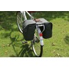 TOURBON Canvas Bike Bags Rear Rack Roll-up Bicycle Panniers Waterproof