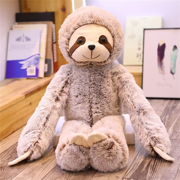 Sloth Cuddly Toy, Sloth Pillow, Cuddly Sloth Plush, Soft Cuddly