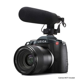 Digital Nc Advanced Super Cardioid Microphone (Stereo/Shotgun) with Dead Cat Wind Muff (Compatible with Fuji MIC-ST1)