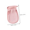 BIUDECO 3pcs Exfoliating Bath Mitt Set Comfortable Dual Sided Skin
