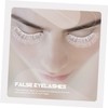 Housoutil 10pairs Long False Lashes Eyelashes Makeup Individual Lashes for