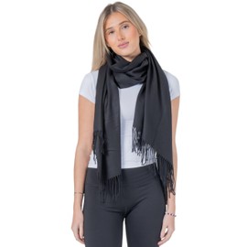 LIVLOKO Large Soft Pashmina Scarf for Women Large Wool Scarf 200x70cm Thick Lightweight Wedding Shawls Wedding Wraps Womens Scarve Scarf Gifts for Her