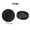 Furniture Wheel Coaster 4 Pieces Non-Slip Rubber Floor Mats Floor