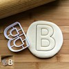 Sweet Prints Inc Letter B Cookie Cutter - Dishwasher Safe