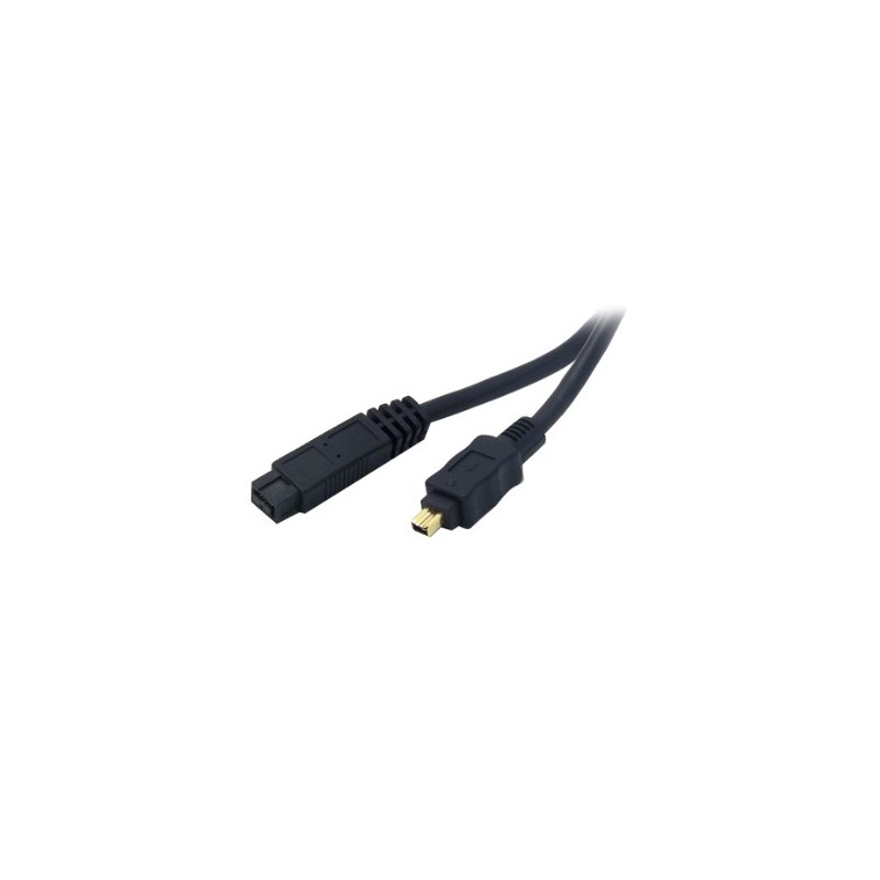 SIIG FireWire 800 9-Pin to 4-Pin Cable, 3 Meters (CB-994012-S1)