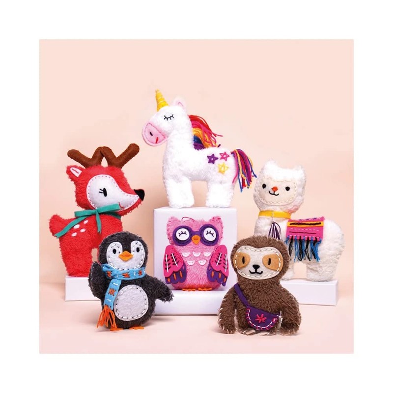 Avenir 4 Búho Owl Sewing Kit for Children, Colourful