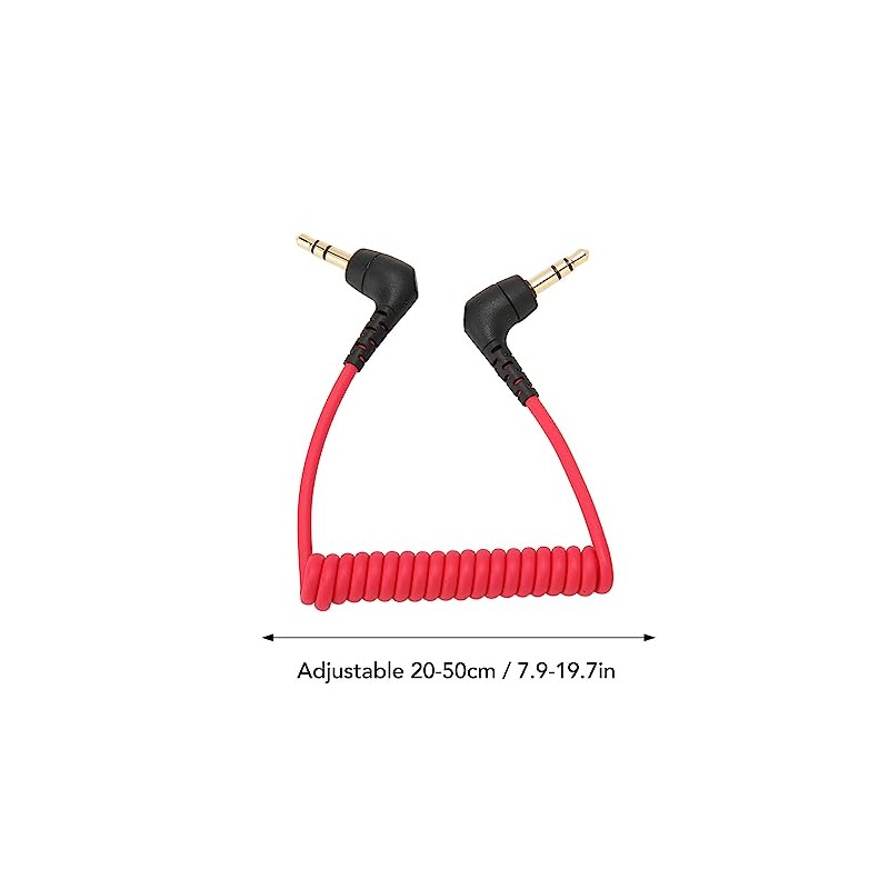Cable de Micrófono TRS a TRS de 3,5 Mm, Cable