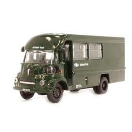 Supreme Models LEYLAND FG TRUCK MODEL LORRY BRITISH RAIL CREWBUS GREEN 1:76 SIZE DA62 BASE T3