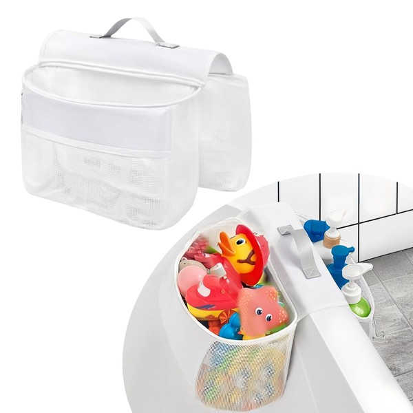 Badespielzeug Aufbewahrung, Badespielzeug-Netz, Badewannenspielzeug Hängeorganizer Tasche, Badewannenspielzeug Mesh Tasche zum