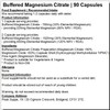 Buffered Magnesium Citrate - 90 Capsules - Vegan - 50%