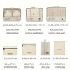 7 set compression packing cubes for travel, lightweight travel cubes