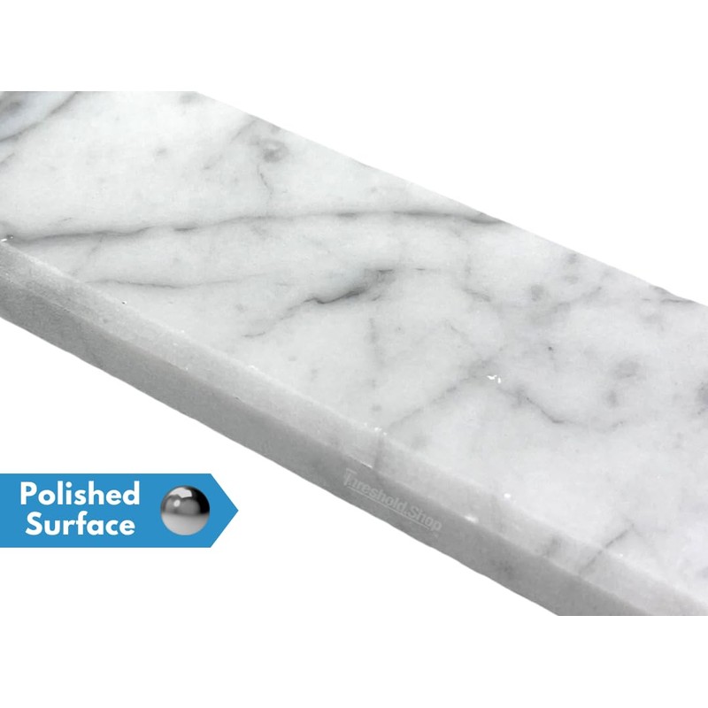 Threshold.Shop 2 x 36 inches | Double Beveled Marble Threshold