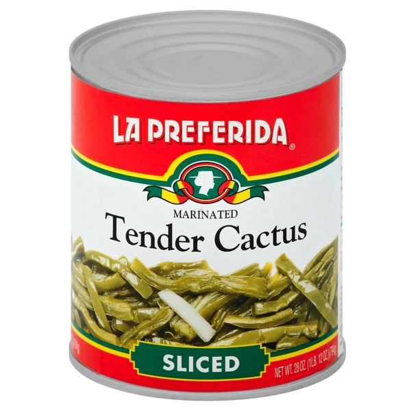 La Preferida Tender Cactus - Nopalitos Tiernos, 28 Ounce (Pack of 12)