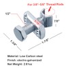heneng 20 Pack Strut Channel Seismic Rod Stiffeners,Fits 3/8" -