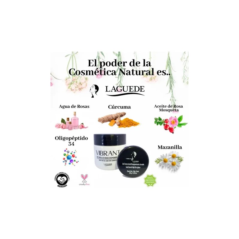 Dúo Gel De Noche + Despigmentante De Día 20grs Mixta/grasa