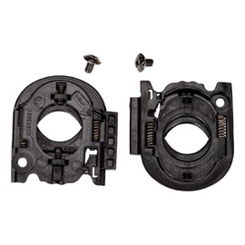 Ronyme 2 Pieces Helmet Base Easy Installation Left and Right High Performance Sturdy Replace for Mt-v-28B Visor Len Base