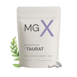 MGX® Magnesium Taurat Kapsel Nachfüllpack [3260mg] - hochdosierte Magnesiumtaurat