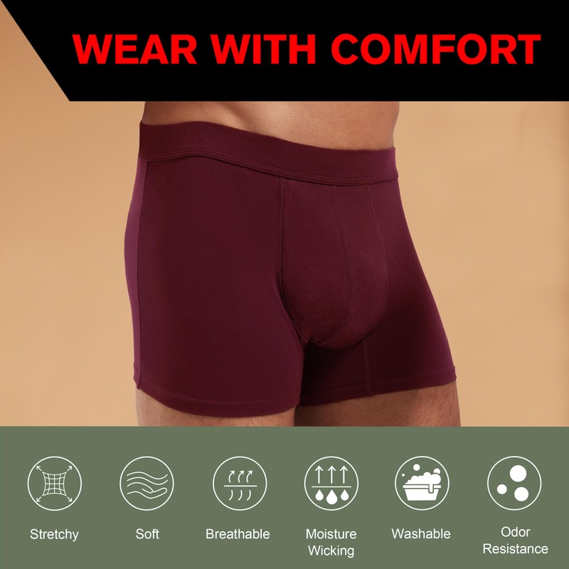 REELINDRY Incontinence Underwear for Men Leak Proof High Absorbency 2.3