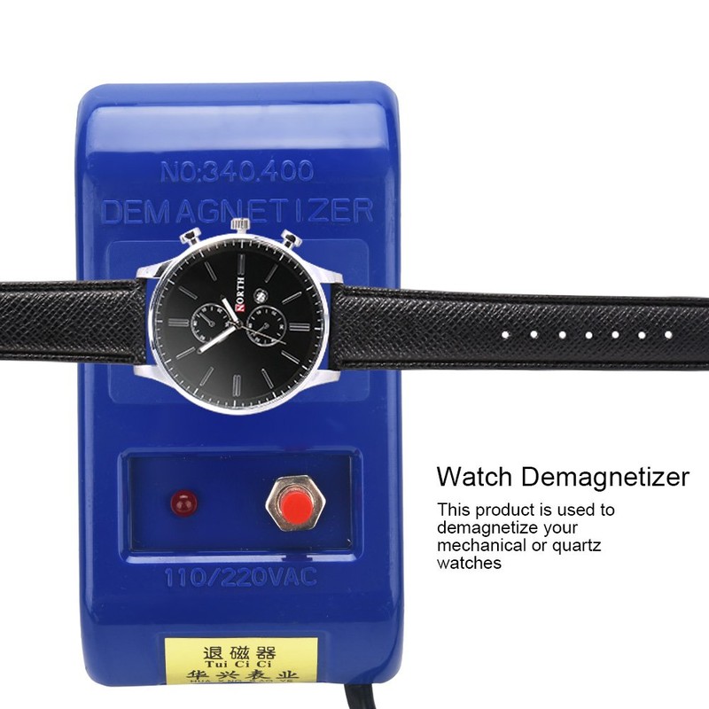 Dilwe Watch demagnetizer, wrist watch demagnetizer watches professional quartz watch