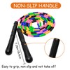 ACEONE Beaded Jump Rope, Segmented Skipping Rope for Kids, Adjustable