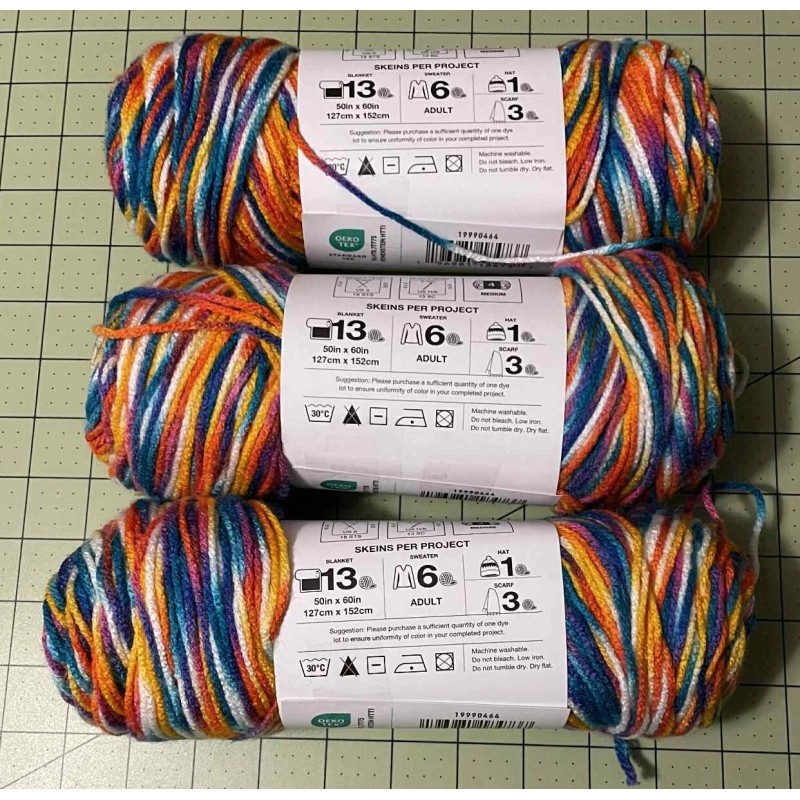 Big Twist Lot of 3 Big Twist Value Yarn Color