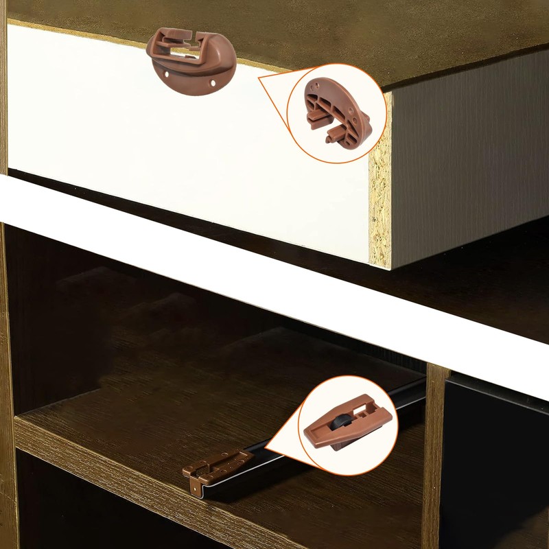 Drawer Guide Kit Compatible with Kenlin Rite-Trak II Model #168