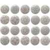 Craft Kart Set of 20 Off White Decorative Pull Knobs
