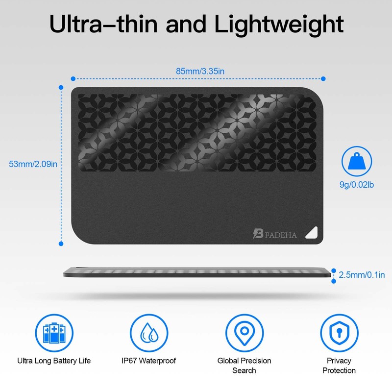 Cartera Trakcer Card (paquete de 1)