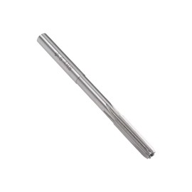 sourcing map Tension Reamer HSS Cobalt M35 Reamer D4 6 Straight Flute Round End Mill 6.4 mm